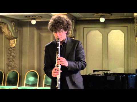 Igor Stravinskij: Three pieces for solo Clarinet: II
