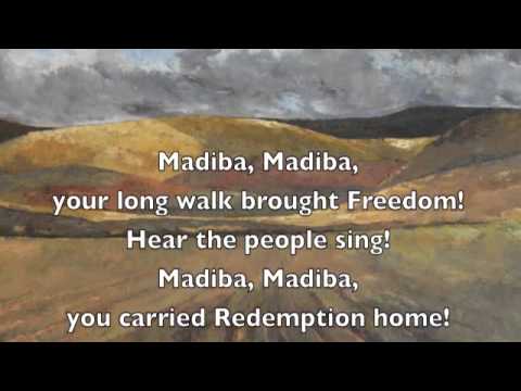 Madiba, dedication to Nelson Mandela by Nicolette Aubourg