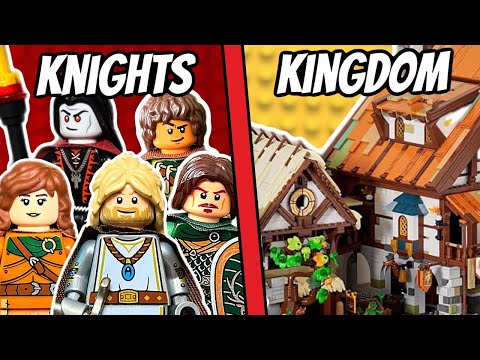 I Built a MASSIVE LEGO Medieval DnD Castle KINGDOM!
