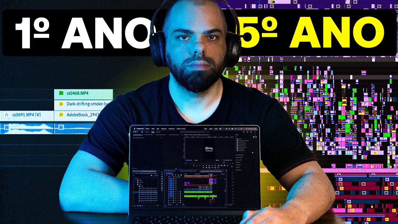 5 anos de edição de vídeo em 18 minutos