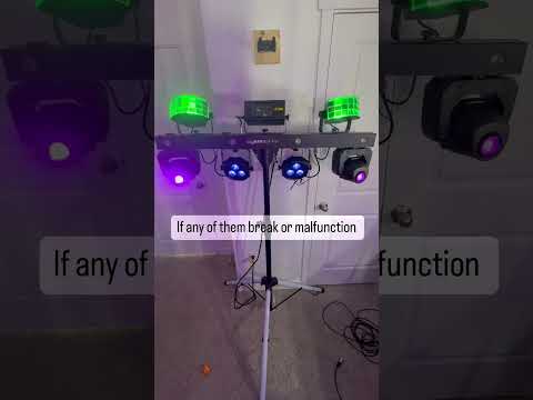 One reason to rethink getting the Chauvet Gigbar #djsetup