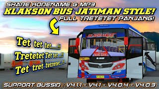 Download lagu TRETETETTT! SHARE THE VIRAL EAST JAVA BUS HORN SUGENG RAHAYU! LATEST BUSSID CODENAME & MP3 UPDATED! mp3