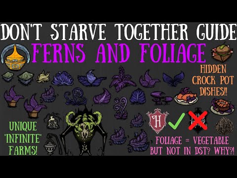 Don't Starve Together Guide: Ferns & Foliage - "Hidden" Crockpot Dishes, Mechanics & More!