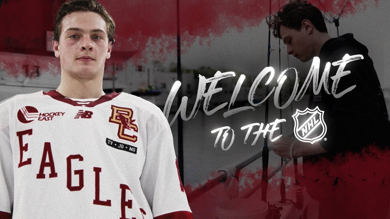 Welcome to the NHL | James Hagens