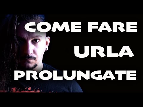CORSO DI CANTO ESTREMO - Urla Prolungate