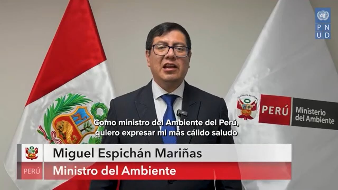 Ministerio del Ambiente -  Mtro. Miguel Espichán