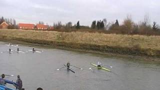 preview picture of video 'Junior GB Rowing trials at Boston Rowing Club 5'