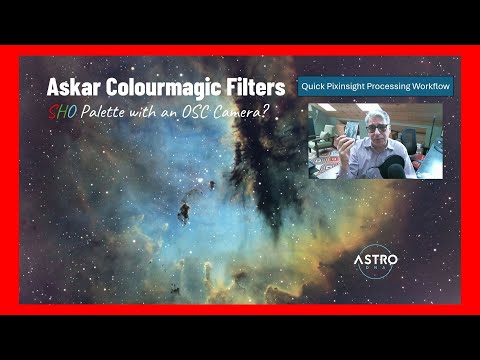 Askar D1 & D2 Filters: OSC Narrowband Imaging with the Celestron C11 XLT