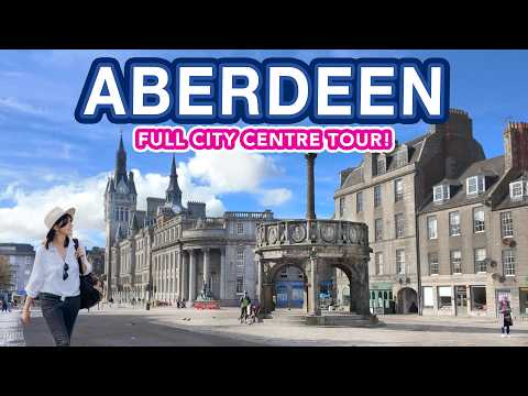 ABERDEEN | Full tour of AMAZING Aberdeen City Centre, Scotland