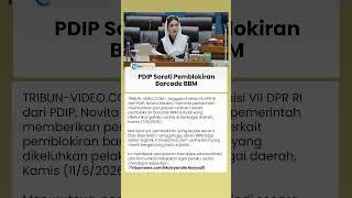 PDIP Minta Pemerintah Transparan soal Pemblokiran Barcode BBM Subsidi yang Dikeluhkan Pelaku Usaha