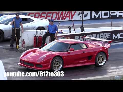 Thumbnail for 2014 Camaro ZL1 vs Noble GTO-3R Supercar Drag Race by Car