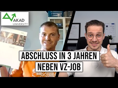 Lerngeschwindigkeit verdoppelt im Fernstudium an der AKAD-University | Erfahrung Gabriel Gorbach