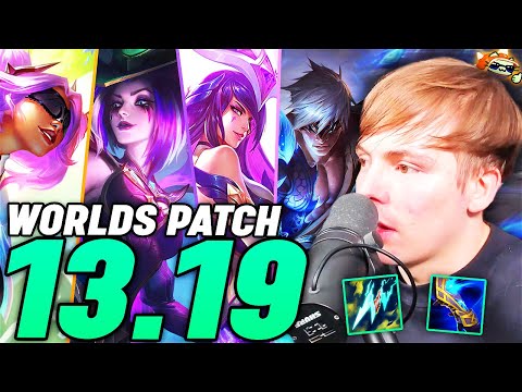LS | LoL Patch 13.19 Rundown - 2023 WORLDS PATCH IS HERE