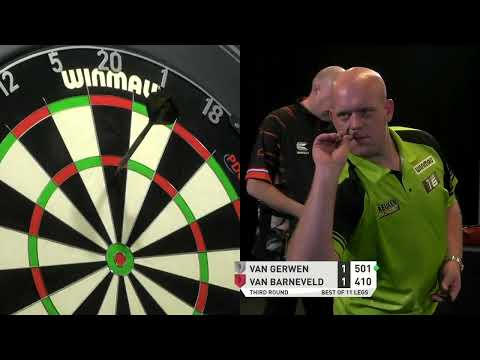 Michael van Gerwen v Raymond van Barneveld | Players Championship 3 | Round 3