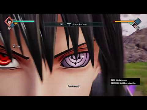 JUMP FORCE Sasuke 90% Combo
