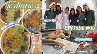 jc diaries ep.10 🌷 | pulling all nighters, mugging, celebrating raya, bigbacking, going insane