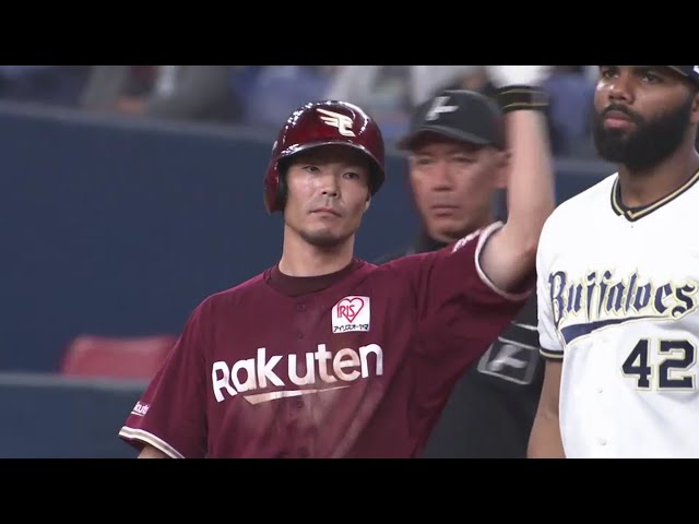 【8回表】遂に均衡破る‼ イーグルス・島内の先制タイムリーヒット‼ 2020/10/2 B-E
