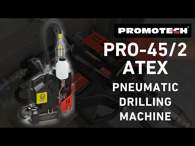 Atex Drilling Machine Pneumatic - PRO-35 ADA ATEX I Pneumatic Drilling ...