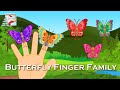 Butterfly Finger Family English Nursery Rhymes For Kids
