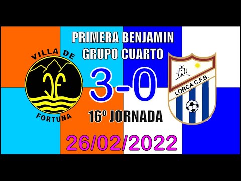 RESUMEN. VILLA DE FORTUNA 3-0 FB LORCA
