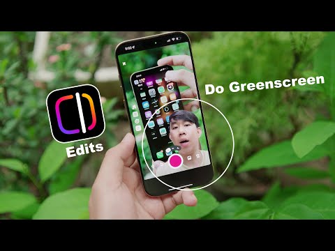 How to Do Green Screen on Edits App Instagram