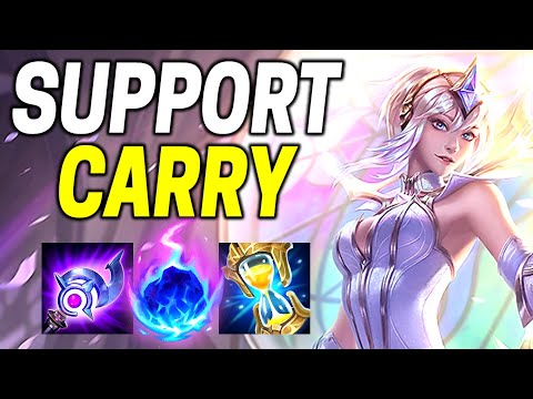 I HARD CARRIED WITH LUX SUPPORT IN A TOURNAMENT - League of Legends