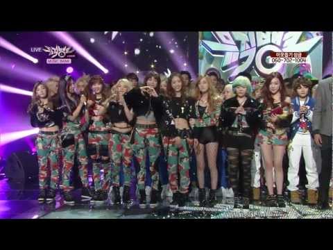 [FULL HD] 130125 SNSD - Interview + I Got a Boy + No.1 + Encore [Music Bank]