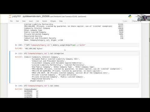 Ian Ozsvald - Making Pandas Fly | PyData Fest Amsterdam 2020
