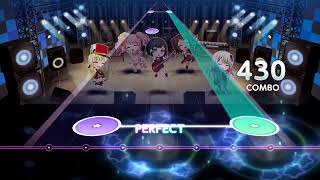 ガルパ新曲 えがお・シング・あ・ソング初見フルコン（1グレ）