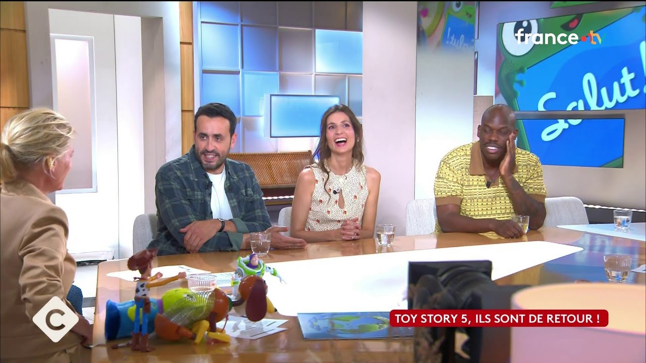 J. Cohen, M. Leonardi & J.-P. Zadi : les voix de Toy Story 5