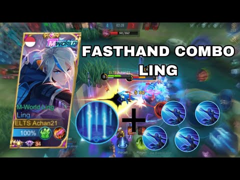 LING FASTHAND AGGRESSIVE & KILLS ON POINT | PERFECT COMBO ULTI 4X ( LING GAMEPLAY)