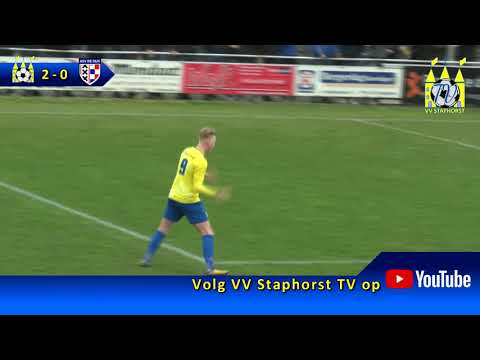 VV Staphorst - ASV De Dijk | 15-2-2020 | highlights