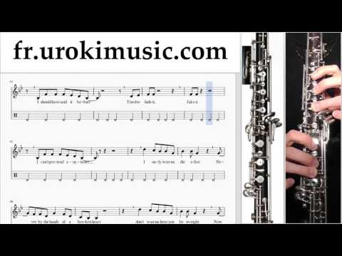 Cours de Hautbois Ariana Grande - Break Free Tuto Partitions Partie#2 um-829