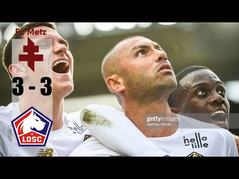 Lille vs Metz Goal Burak Yilmaz / 3-3 All Goals & Highlights 08/08/2021 HD