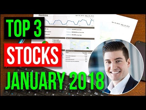 3 Stocks to Buy In January 2018