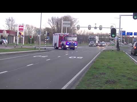 brandweer Velsen naar Oms  in IJmuiden