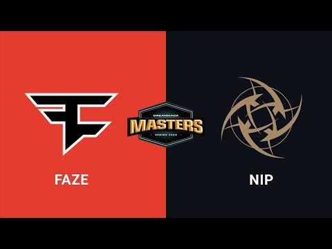 FaZe vs NiP - Train - Lower Bracket - Europe - DreamHack Masters Spring 2020