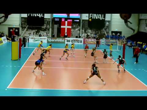 Brøndby Volleyball Libero #11 Asli Ersozoglu 2017-2018 Highlights