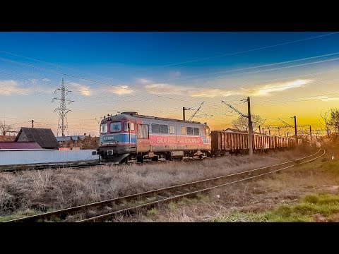 Tren de marfa GFR intra in Suceava dinspre Suceava Nord cu DA1540 - 10.04.2020