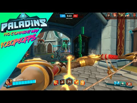 Paladins: Sha Lin (King Of The Hill, Trade District) Gameplay (No Commentary) [1080p60FPS] PC