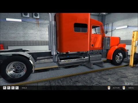 Gameplay de Truck Mechanic Simulator 2015