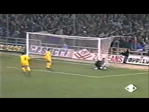 Serie A 1995-1996, day 15 Sampdoria - Napoli 2-2 (A.Cruz o.g., Chiesa, Di Napoli, Buso)