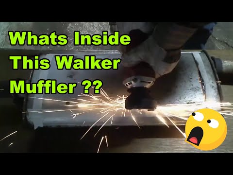 Walker Muffler Cut Open Automobile Ford / Walker Muffler / Ford Explorer #shorts
