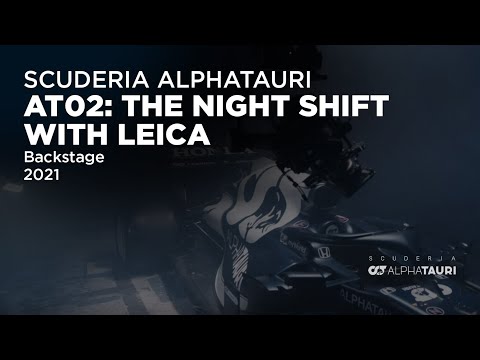 Scuderia AlphaTauri | AT02 - The Night Shift with Leica