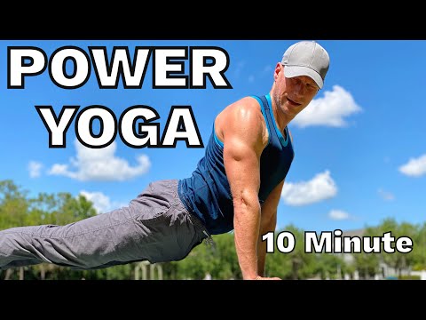 Power Yoga Workout - 10 Min Amazing Full Body Yoga Strength Flow - Yoga for Flexibility