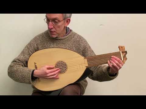 J. Wood Signature 7 Course Renaissance Lute after Hieber