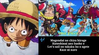 Download lagu Opening Full (Lyrics) / One Piece / Dreamin on - Da Ice mp3