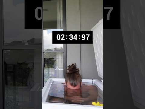 Ice Bath Day 65 #Shorts #WimHof