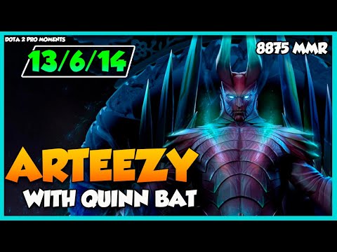 When ARTEEZY TB meets QUINN - GODLIKE Boss Carry the Game - Dota 2 Pro Moments