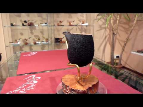 Pipa radica bent fatta a mano - www.paronellipipe.it